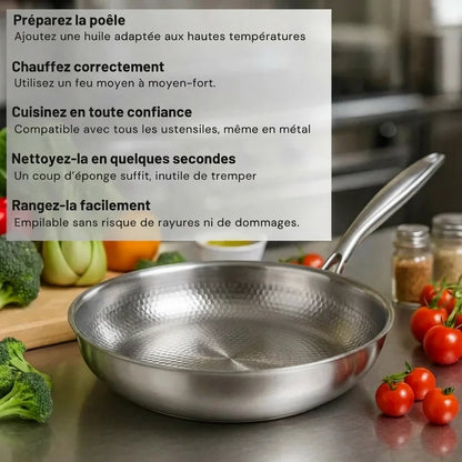 Casserole Titane Pro - TitaneX®