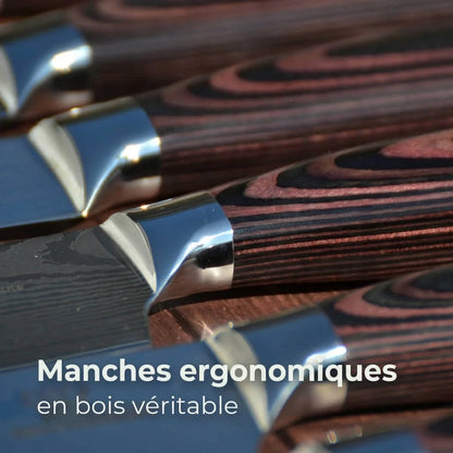 Coffret 8 Couteaux Japonais - ProChef®