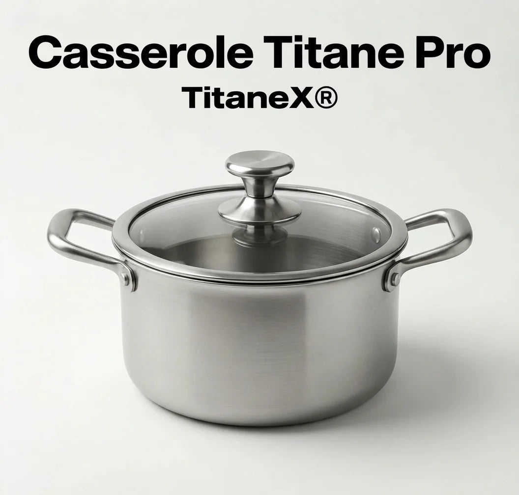 Casserole Titane Pro - TitaneX®