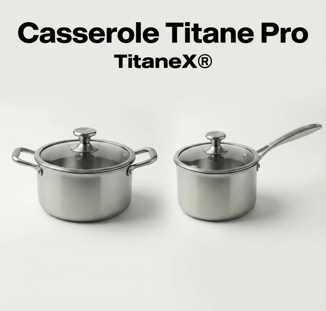 Casserole Titane Pro - TitaneX®