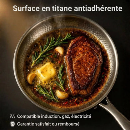 Casserole Titane Pro - TitaneX®