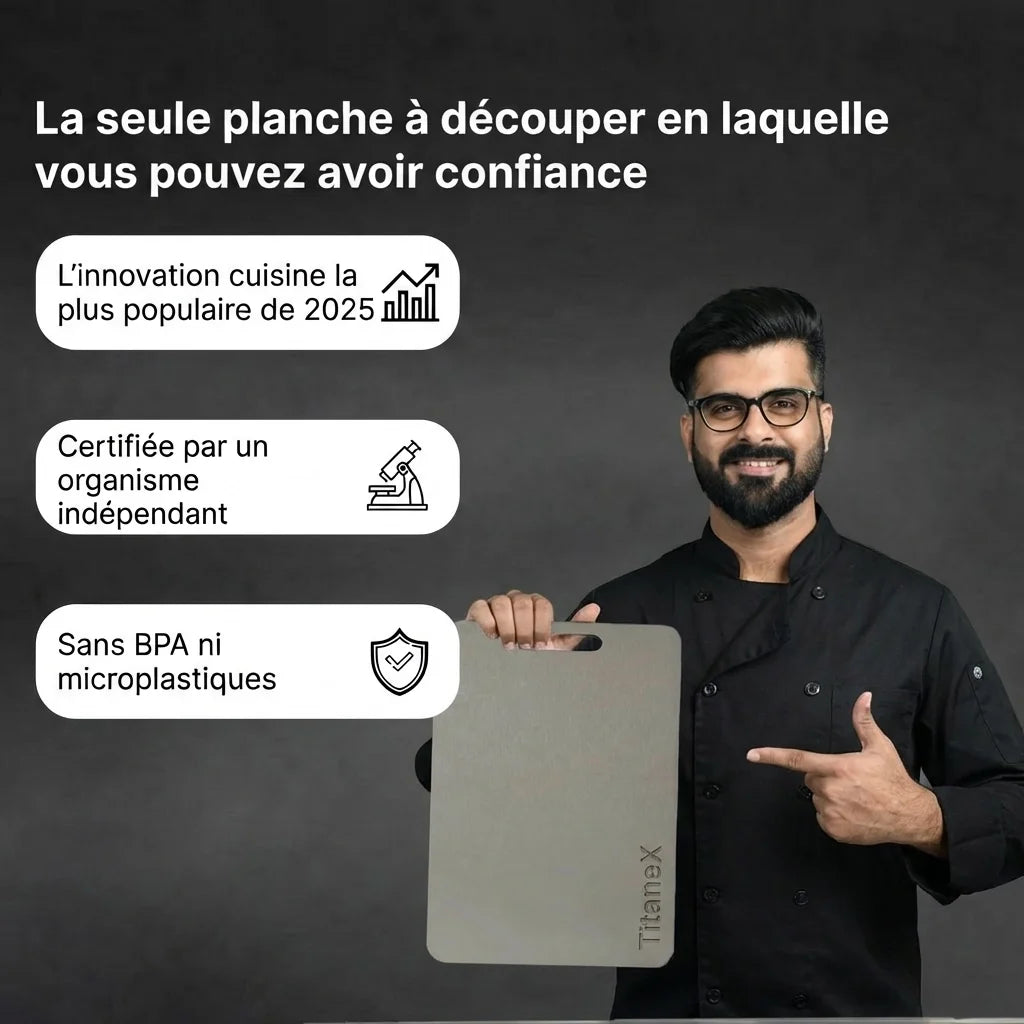Planche à découper - TitaneX®