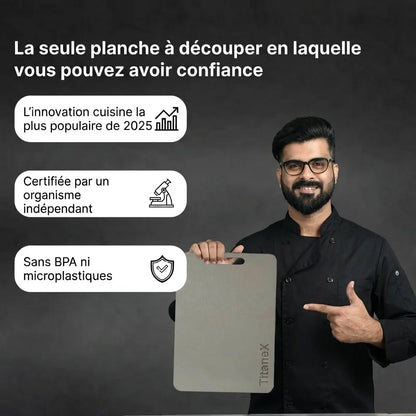 Planche à découper - TitaneX®